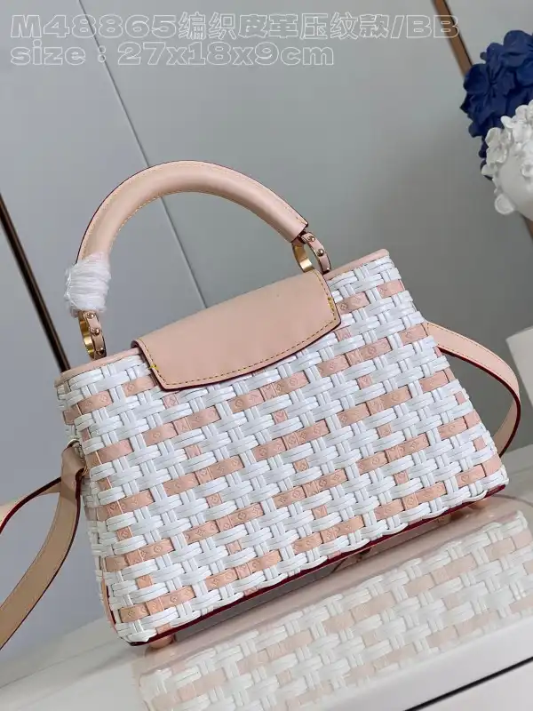 How to buy Cheap LOUIS VUITTON CAPUCINES BB-27*18*9CM