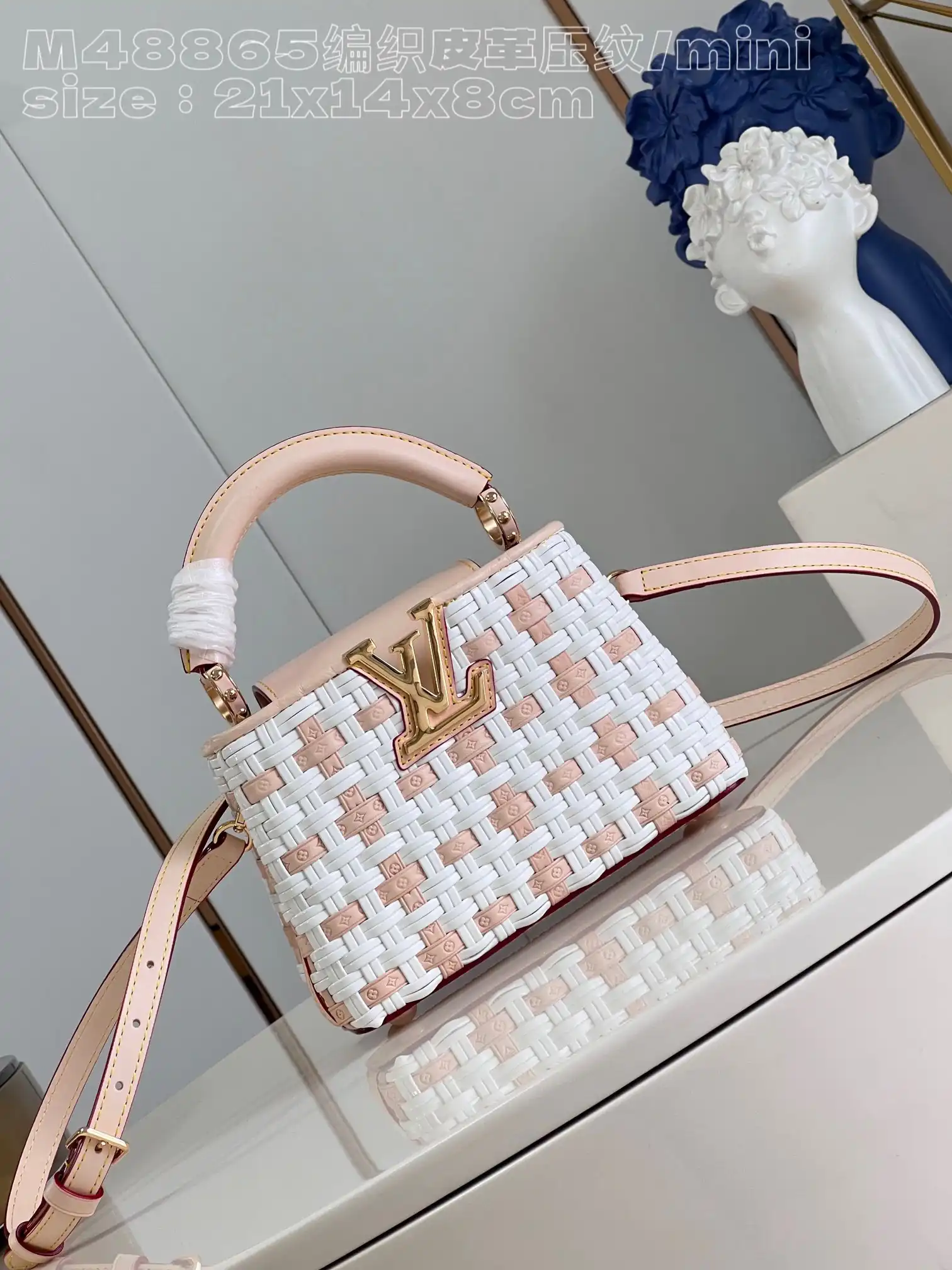 LOUIS VUITTON CAPUCINES MINI-21*14*8CM