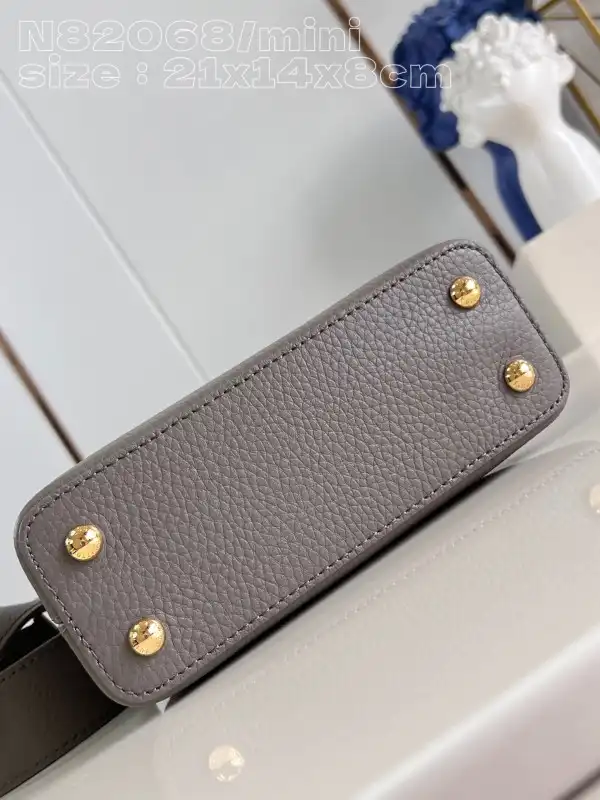 Rep LOUIS VUITTON CAPUCINES MINI-21*14*8CM