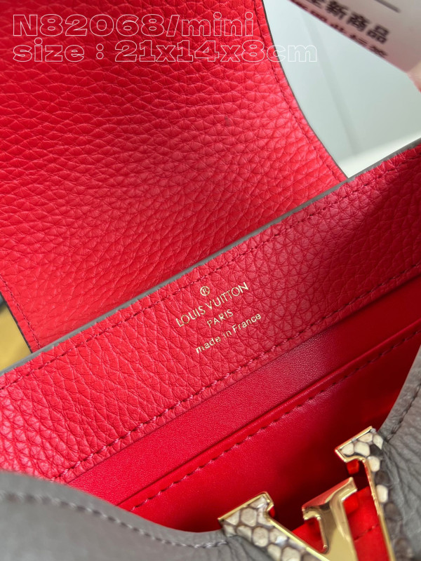 HOT SALE LOUIS VUITTON CAPUCINES MINI-21*14*8CM