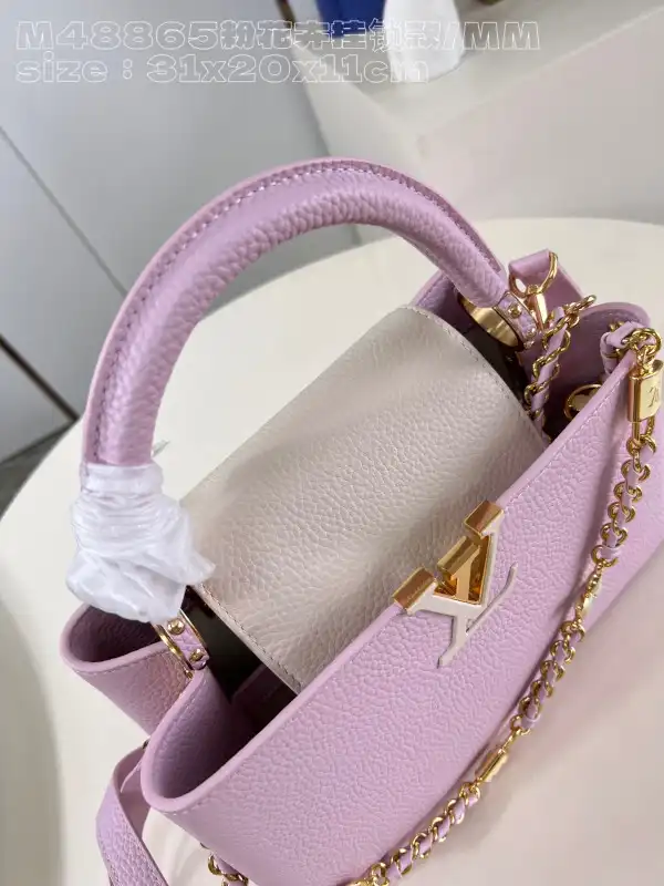 First bag ru LOUIS VUITTON CAPUCINES BB-31.5*20*11CM