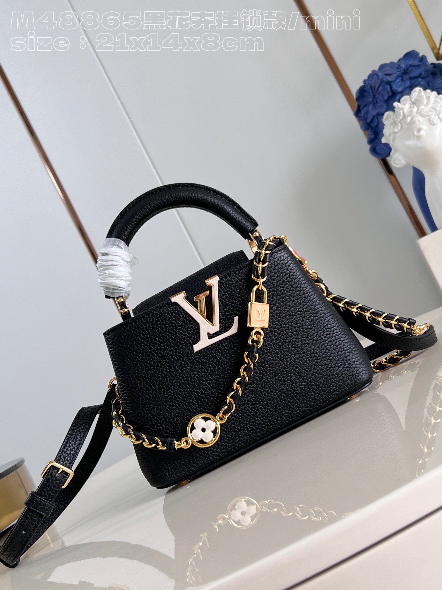 HOT SALE LOUIS VUITTON CAPUCINES MINI-21*14*8CM