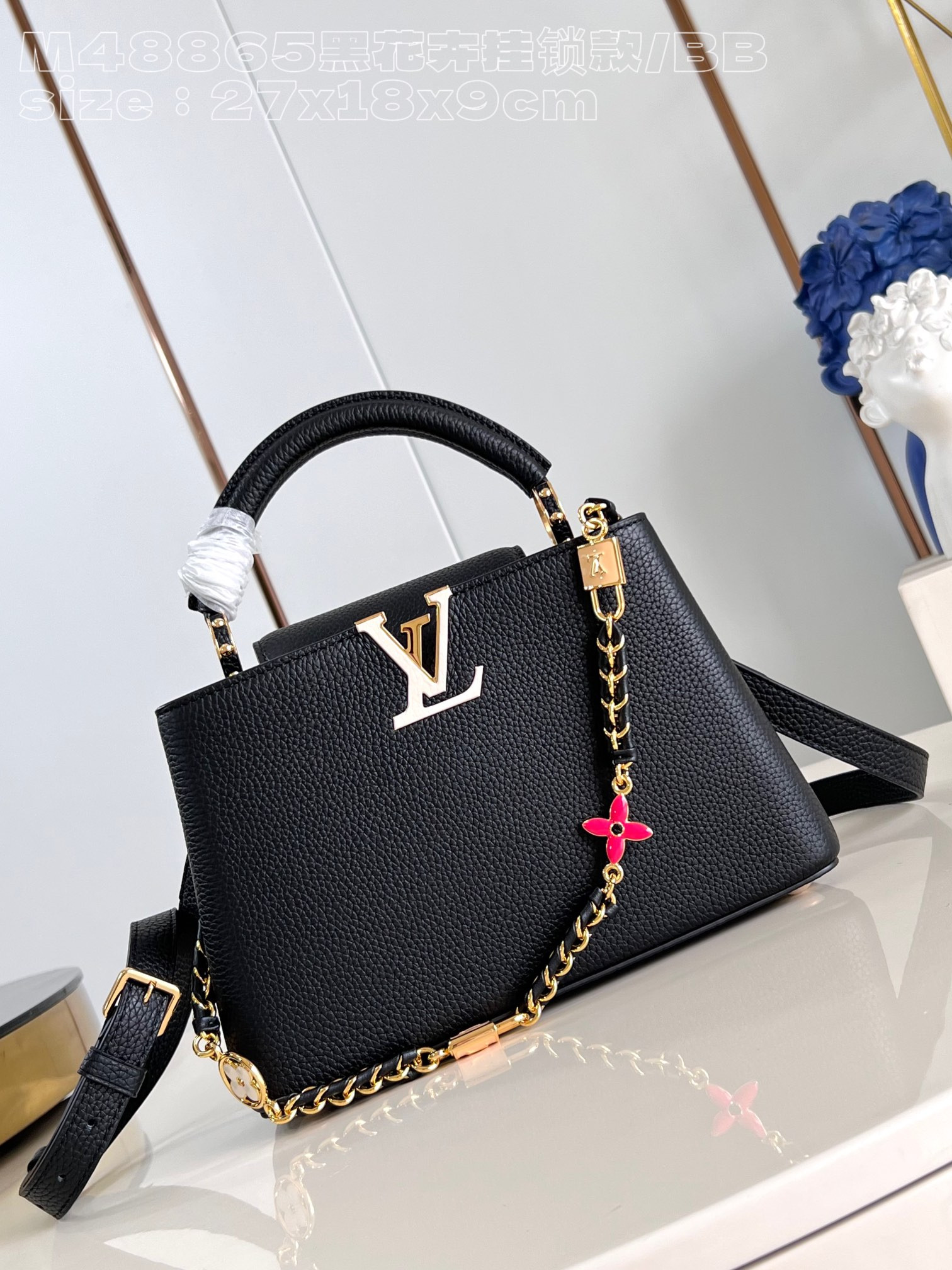 HOT SALE LOUIS VUITTON CAPUCINES BB-27*18*9CM