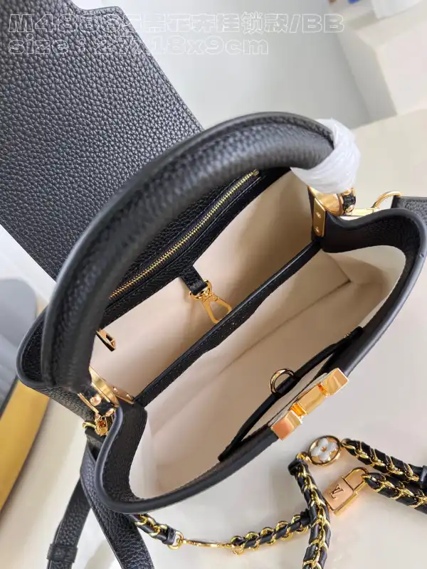 Affordable LOUIS VUITTON CAPUCINES BB-27*18*9CM