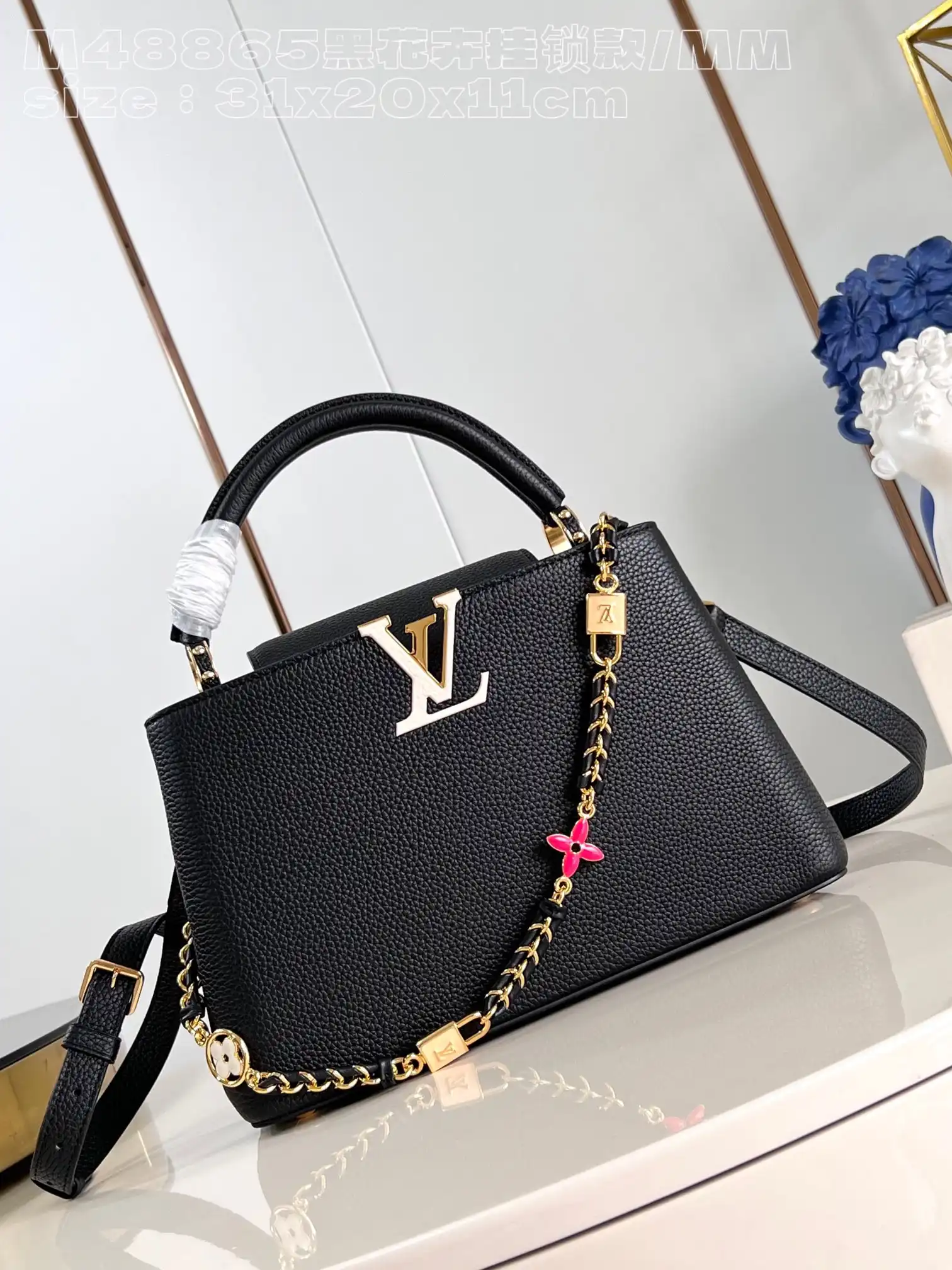 Frstbag ru LOUIS VUITTON CAPUCINES BB-31.5*20*11CM