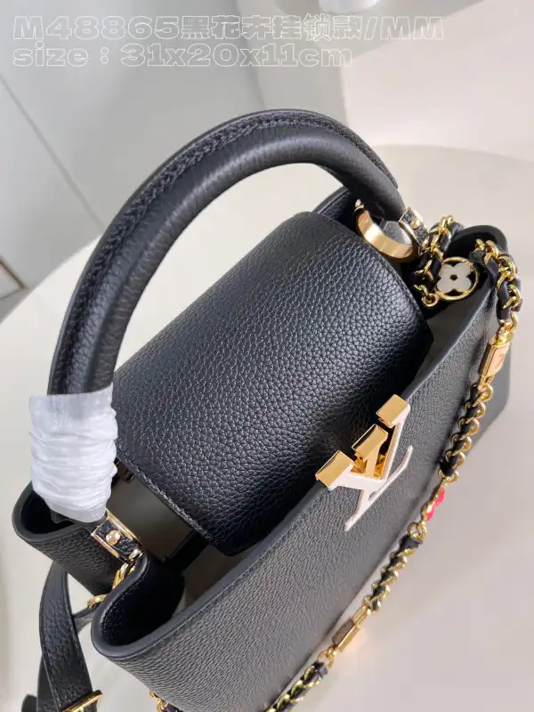 Cheap LOUIS VUITTON CAPUCINES BB-31.5*20*11CM