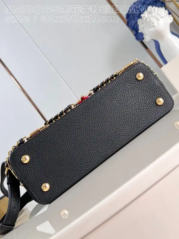 Affordable LOUIS VUITTON CAPUCINES BB-31.5*20*11CM