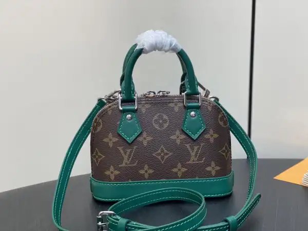 First bag ru LOUIS VUITTON Nano Alma-18*12*8cm