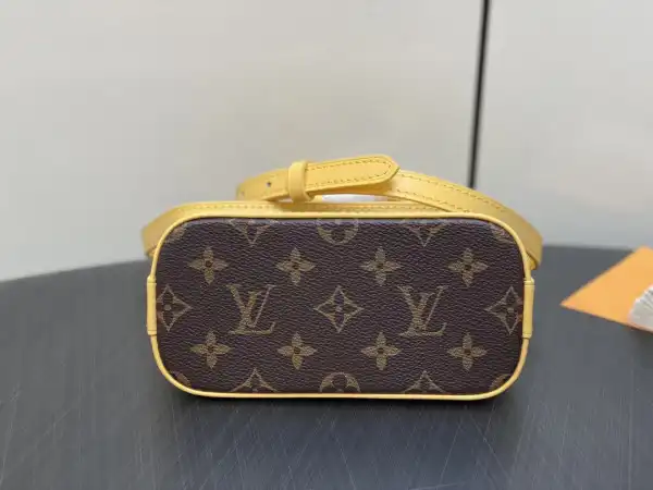 First bag ru LOUIS VUITTON Nano Alma-18*12*8cm