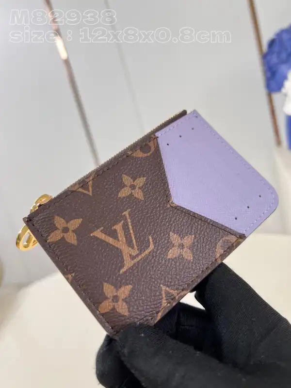 Aaa replica ru LOUIS VUITTON Romy Card Holder-12*8*0.8cm