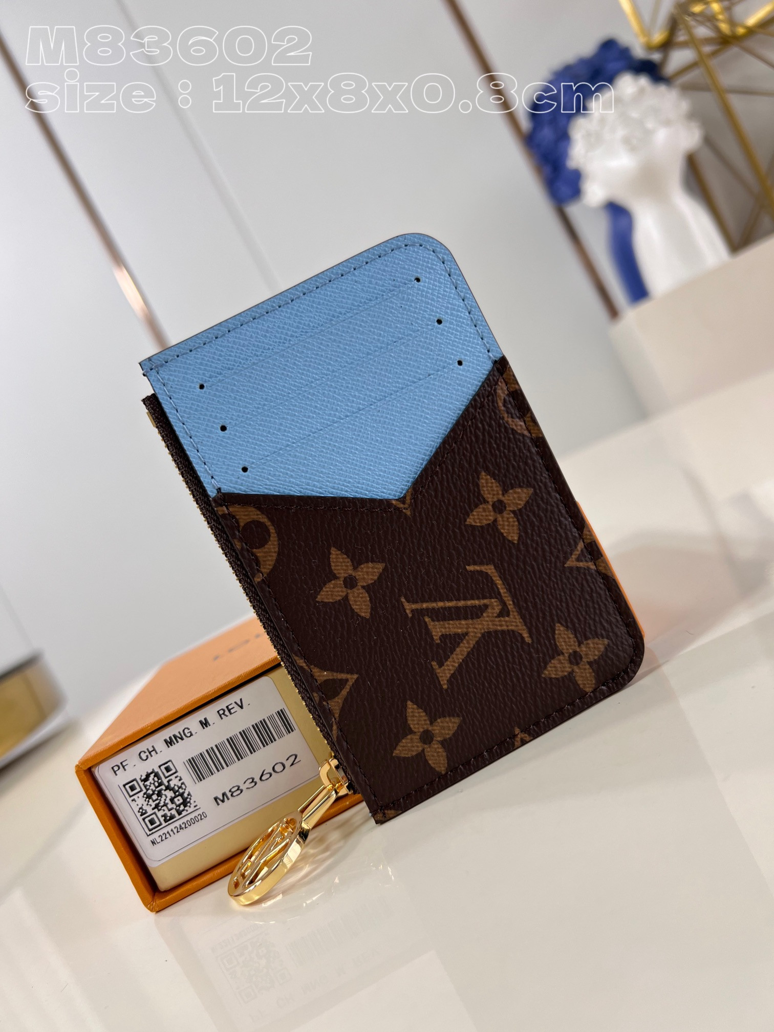 LOUIS VUITTON Romy Card Holder-12*8*0.8cm