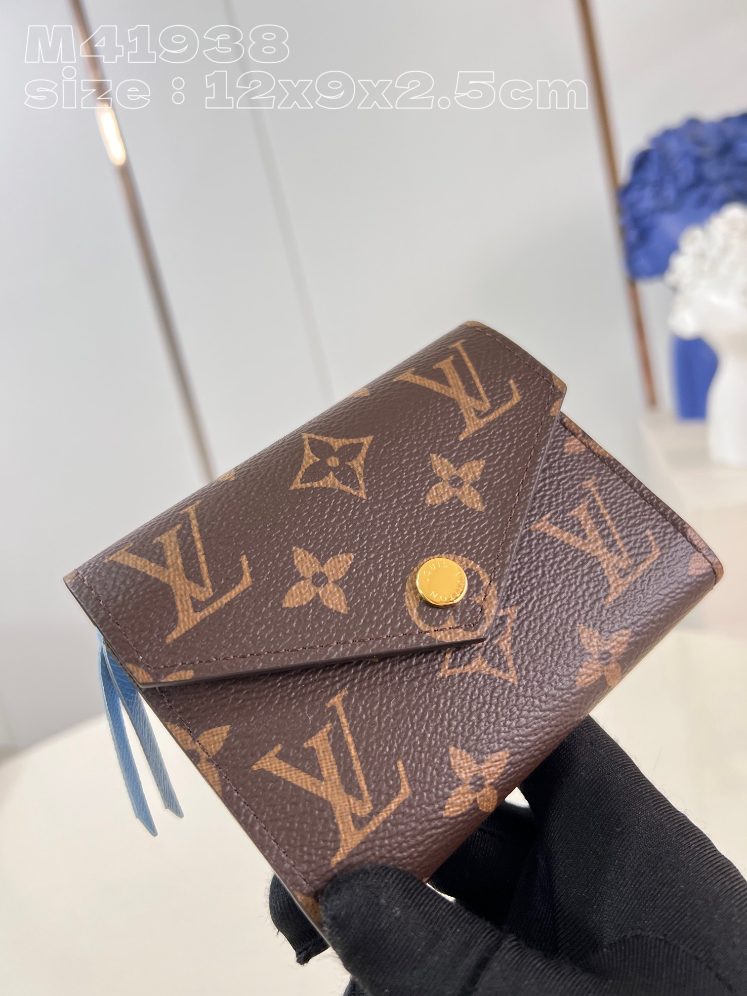 HOT SALE LOUIS VUITTON VICTORINE WALLET-12*9.5*2.5 cm