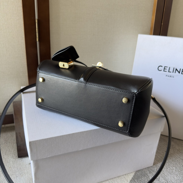 HOT SALE CELIN* 16 IN SATINATED CALFSKIN-23*19*10.5cm