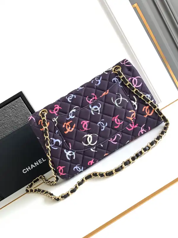 CHANEL FLAP BAG -25.5CM