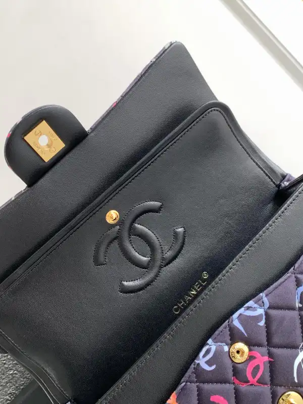 CHANEL FLAP BAG -25.5CM