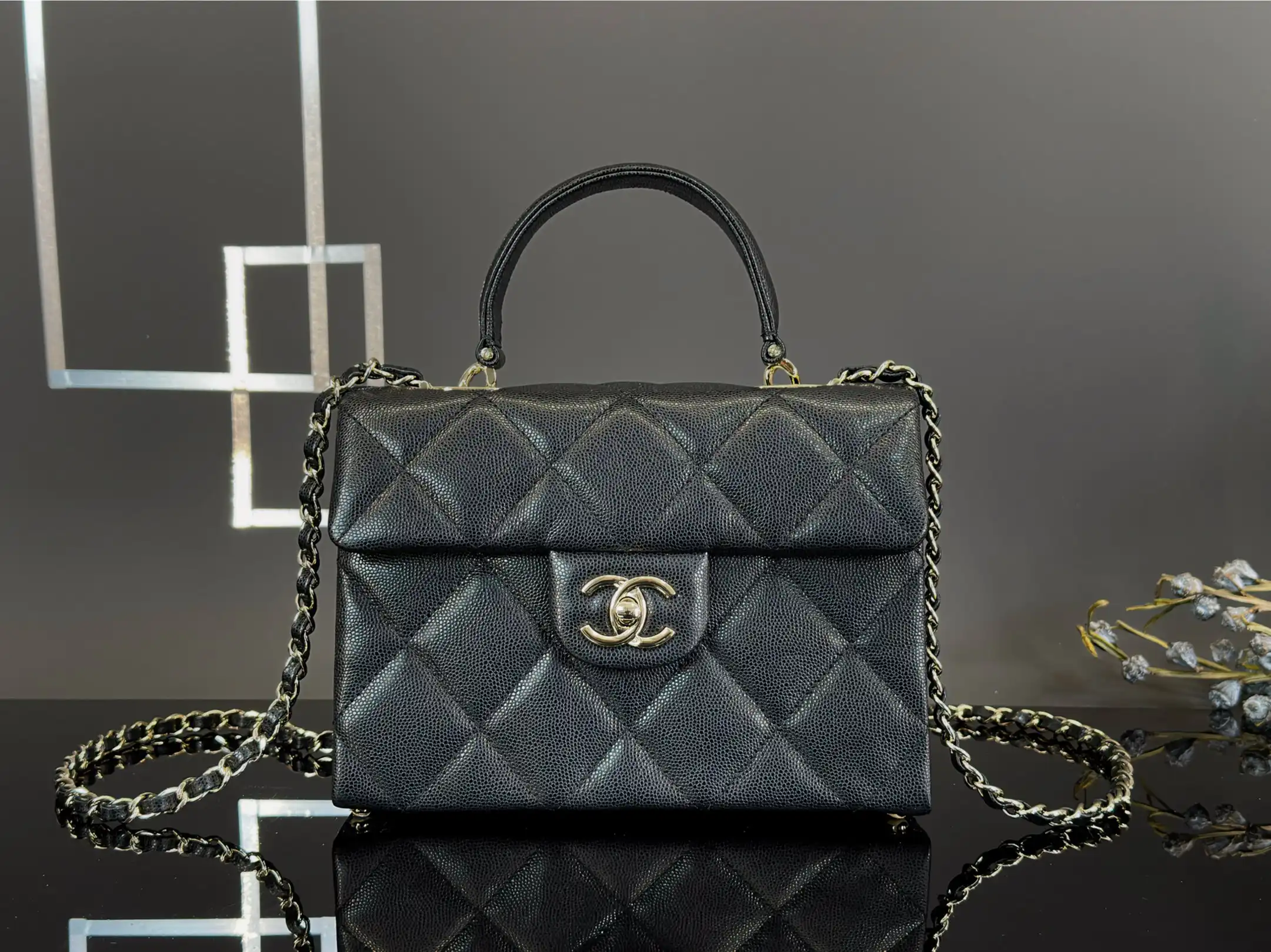 Frstbag ru CHANEL kelly HANDLE BAG-16*21*9.5cm