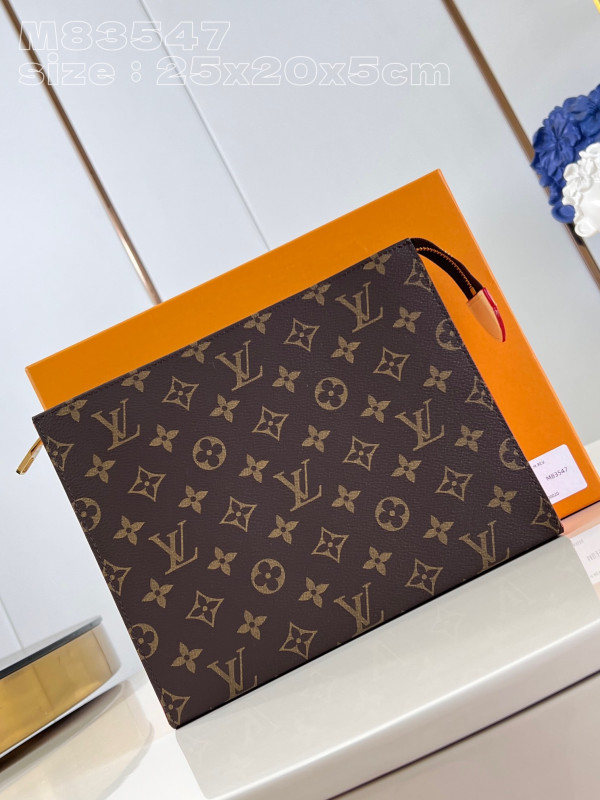 HOT SALE LOUIS VUITTON Poche Toilette-25*20*5.5cm