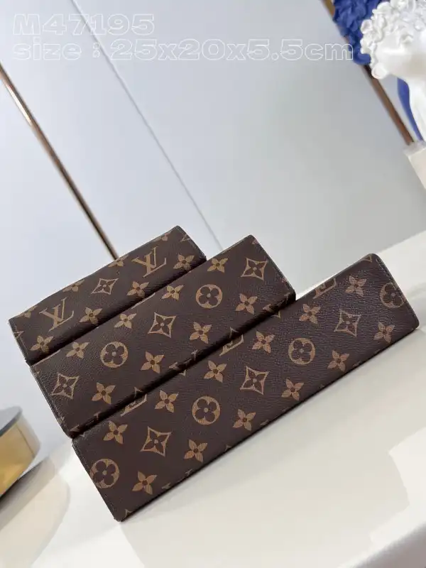 LOUIS VUITTON Trio Toilet Pouch-25*20*5.5cm