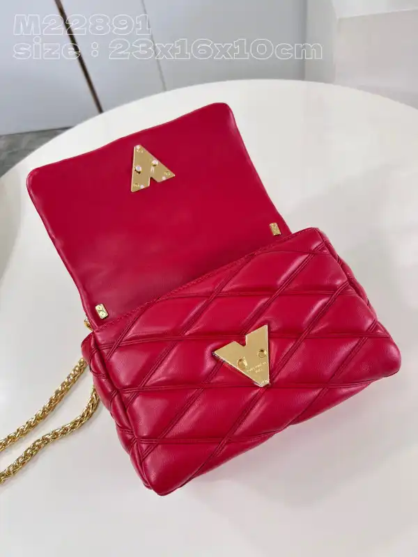 Aaa replica bags LOUIS VUITTON TWIST-23*16*10cm