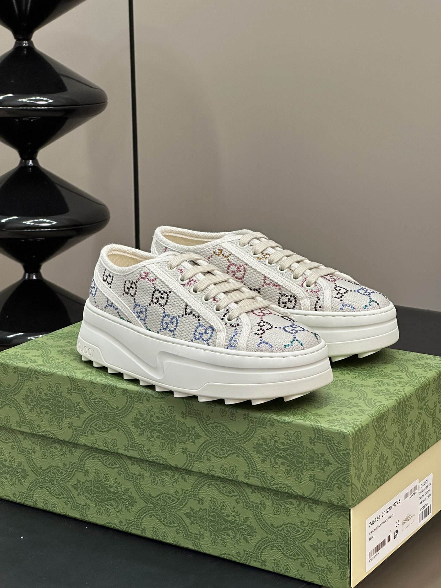 HOT SALE GUCCI women's GG SNEAKER