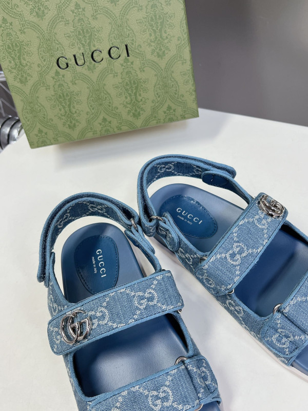 HOT SALE GUCCI WOMEN'S SANDAL with DOUBLE G