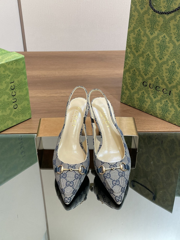 HOT SALE gucci WOMEN'S GG SLINGBACK PUMP-4.5cm