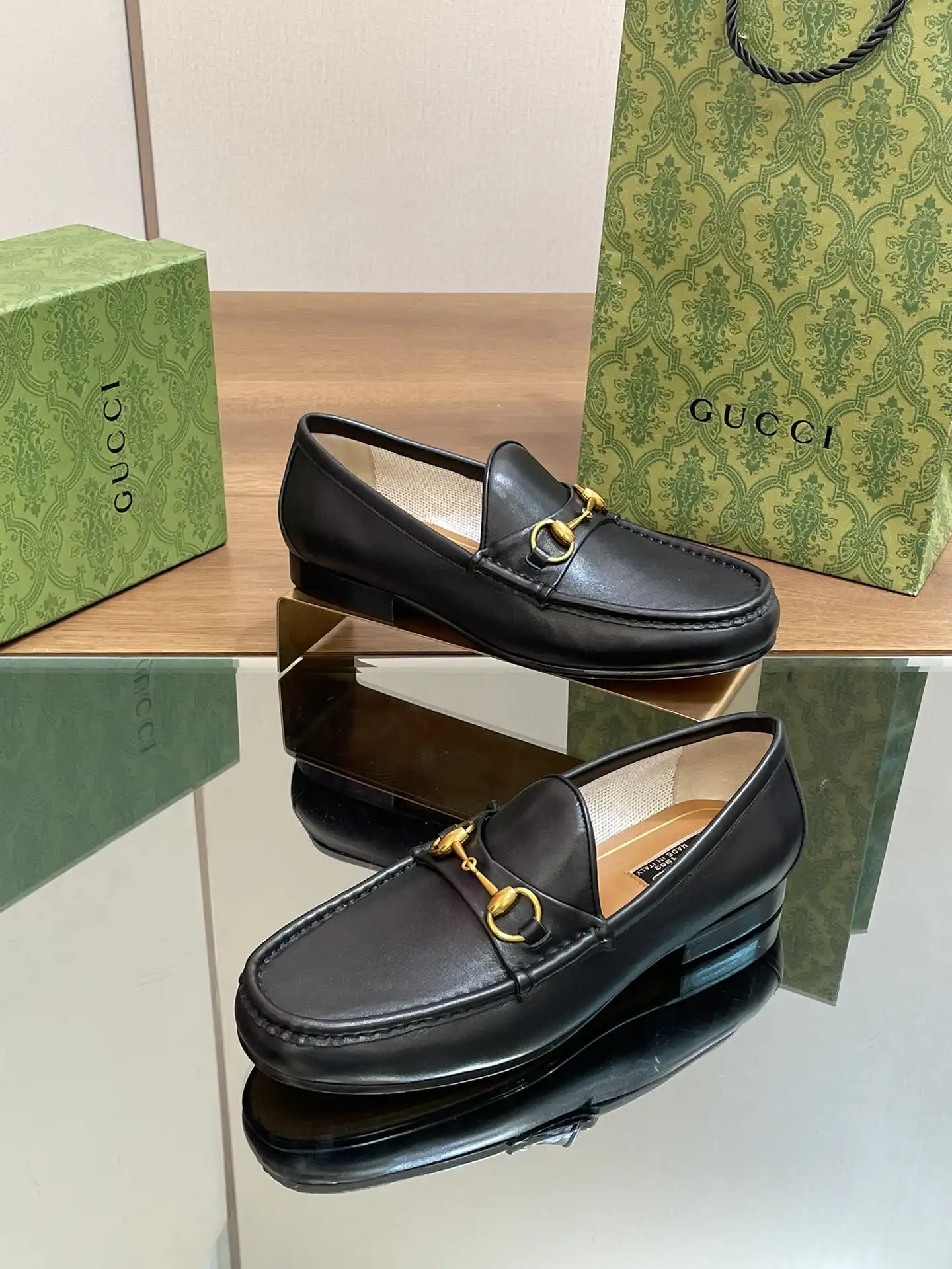 [FREE SHIPPING] GUCCI MEN LOAFER