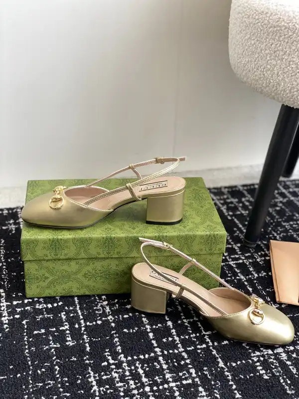 First Bag Ru GUCCI WOMEN'S HORSEBIT SLINGBACK