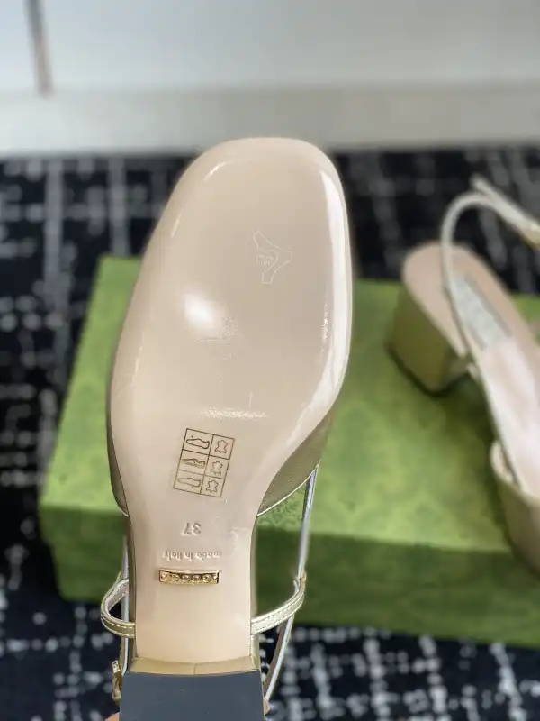 First Bag Ru GUCCI WOMEN'S HORSEBIT SLINGBACK