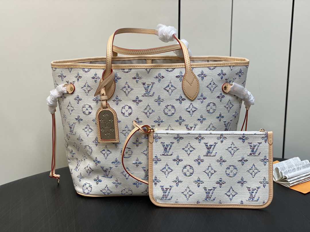 HOT SALE LOUIS VUITTON NEVERFULL MM-31-28-14cm