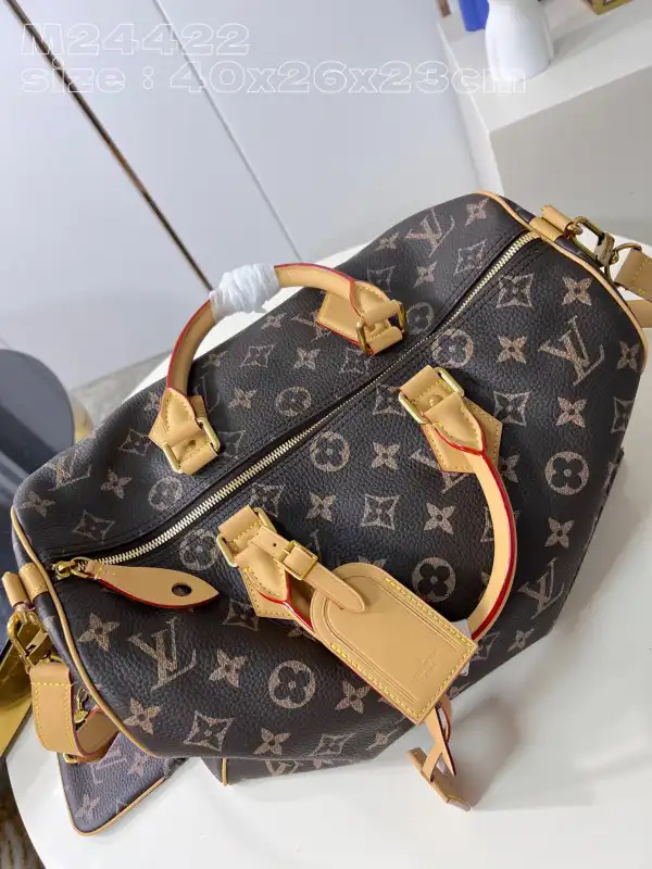 Eliminating the middleman and passing on savings to you. With massive production and tax-free benefits Louis Vuitton SPEEDY 40