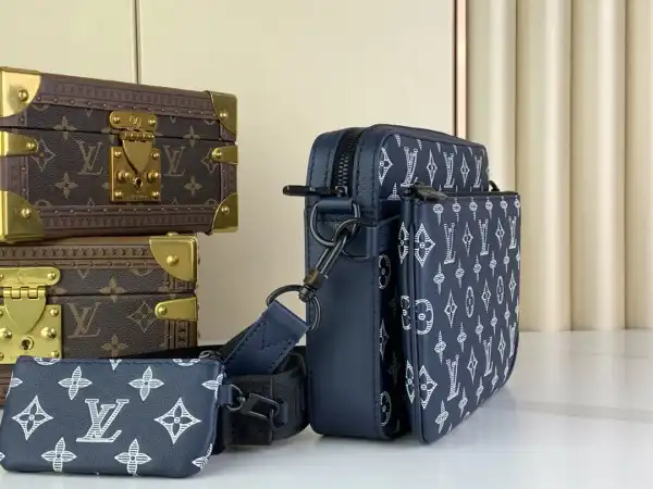 Aaa replica bags LOUIS VUITTON Nano Alpha-24*16*8 cm