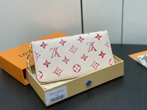 TO LOUIS VUITTON ZIPPY WALLET-10*20*2 cm