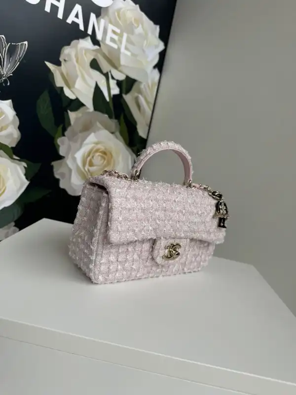 Frstbag ru CHANEL FLAP BAG WITH TOP HANDLE-20*12*6cm