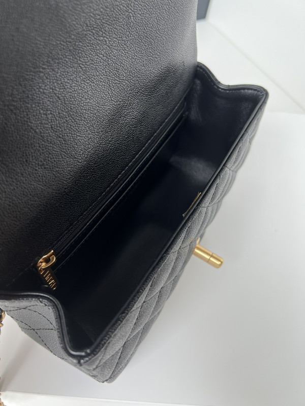 HOT SALE CL FLAP BAG WITH TOP HANDLE-20*12*6cm