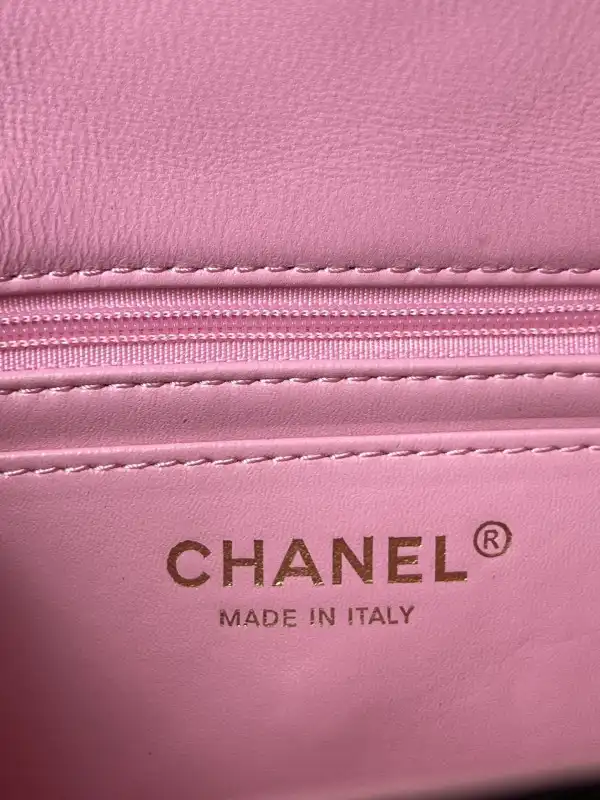 CHANEL FLAP BAG WITH TOP HANDLE-20*12*6cm