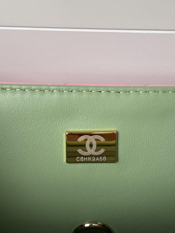 HOT SALE CL FLAP BAG WITH TOP HANDLE-20*12*6cm