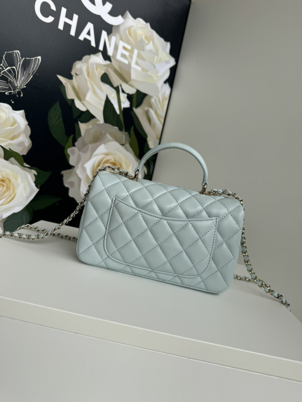 CL FLAP BAG WITH TOP HANDLE-20*12*6cm