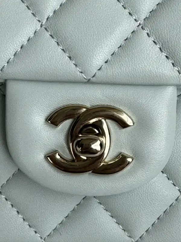 CHANEL FLAP BAG WITH TOP HANDLE-20*12*6cm