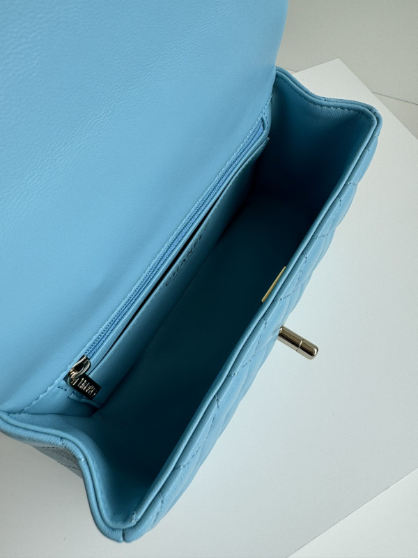 HOT SALE CL FLAP BAG WITH TOP HANDLE-20*12*6cm