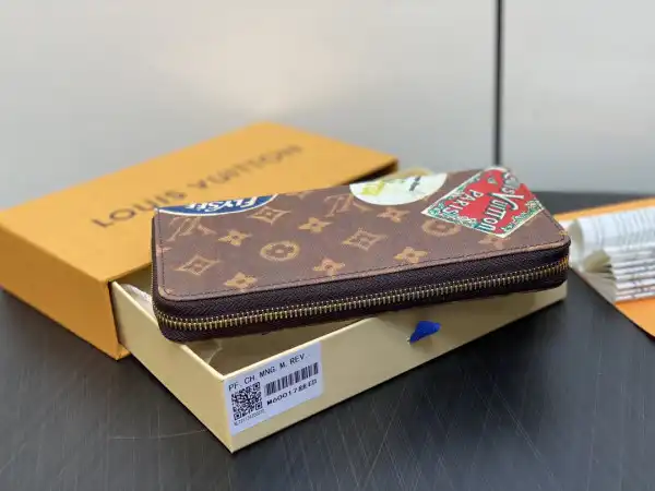 Affordable LOUIS VUITTON ZIPPY WALLET-10*20*2 cm