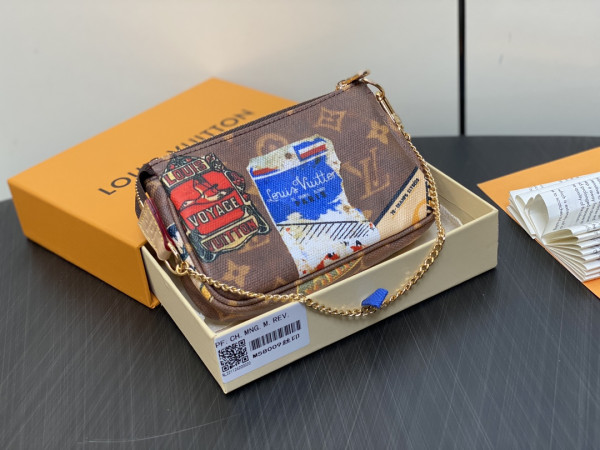 HOT SALE LOUIS VUITTON MINI POCHETTE-14.5*9.5*4.0CM