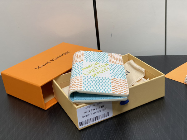 HOT SALE LOUIS VUITTON Pocket Organizer-7.5*11.1*1 cm