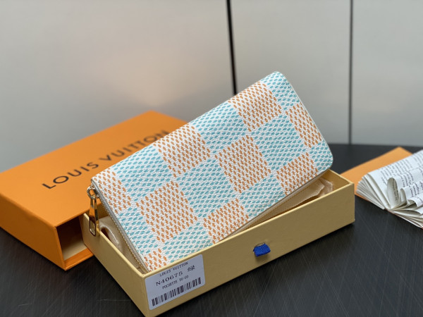 HOT SALE LOUIS VUITTON ZIPPY WALLET-10*20*2 cm