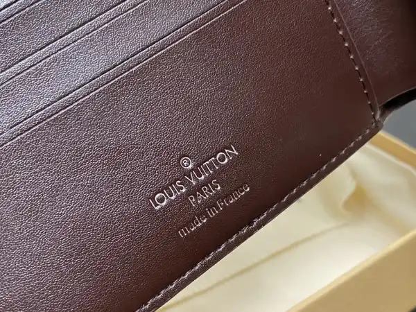 Aaa replica ru LOUIS VUITTON MULTIPLE WALLET-11.5*9*1.5cm