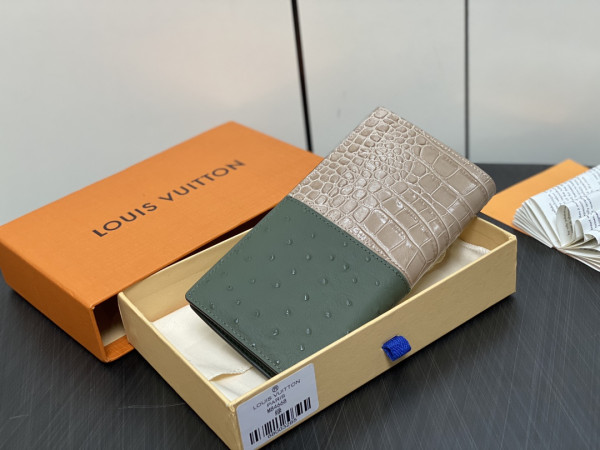 HOT SALE LOUIS VUITTON BRAZZA WALLET-10*19*2cm