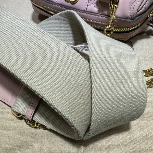 Frstbag ru GUCCI GG matelassé leather top handle bag