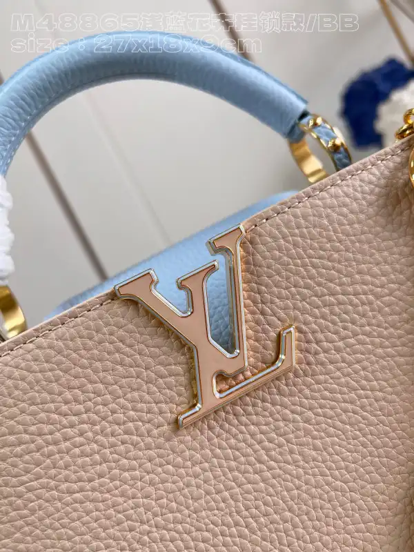 Rep LOUIS VUITTON CAPUCINES BB-27*18*9CM