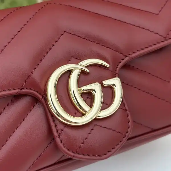 Frstbag ru Gucci GG Marmont belt bag-16.5*10*5cm