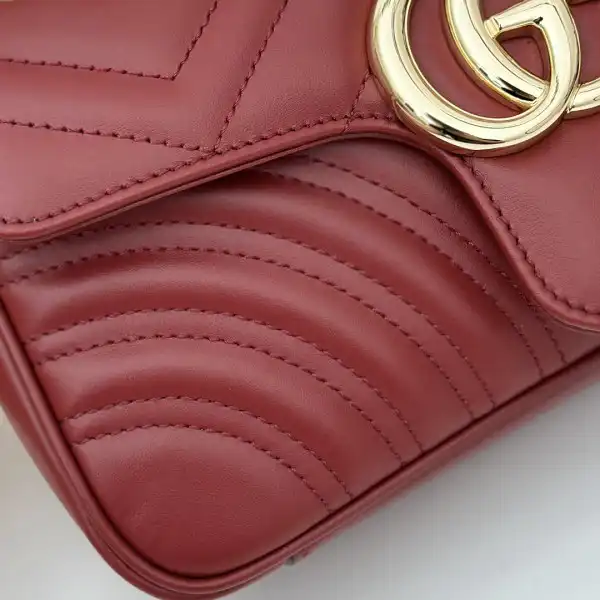 Affordable GUCCI GG MARMONT bag-23*14*6CM